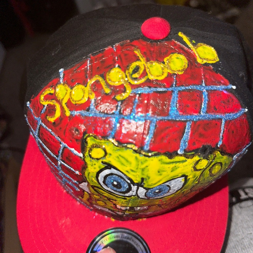 Custom Spongebob Hat - image 2
